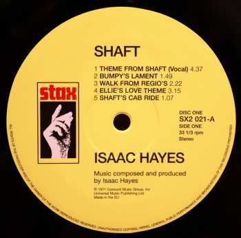 2LP Isaac Hayes: Shaft