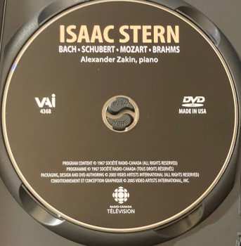 DVD Johann Sebastian Bach: Sonatina / Chaconne / Adagio, Rondo / Scherzo