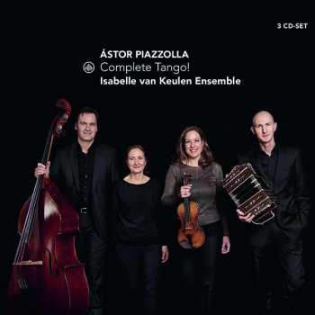 3CD Isabelle Van Keulen: Tangos Für Bandoneon, Violine, Kontrabass & Klavier "complete Tango!"