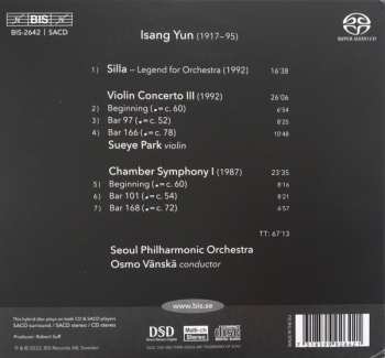 SACD Osmo Vänskä: Violin Concerto III / Chamber Symphony I / Silla