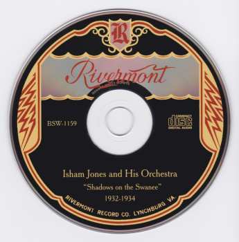 CD Isham Jones Orchestra: Shadows On The Swanee: 1932-1934