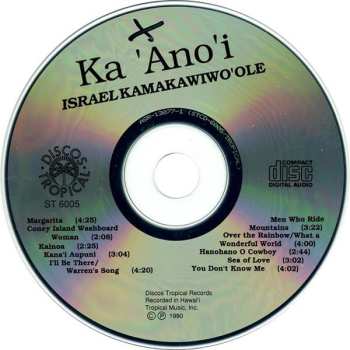 CD Israel Kamakawiwo'ole: Ka 'Ano'i