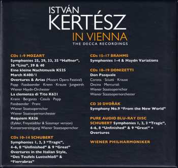 20CD/Set di cofanetti/Blu-ray István Kertész: In Vienna / The Decca Recordings LTD