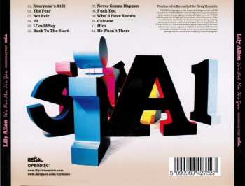 CD Lily Allen: It's Not Me, It's You