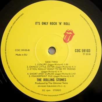 LP The Rolling Stones: It's Only Rock 'N Roll