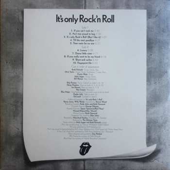 LP The Rolling Stones: It's Only Rock 'N Roll