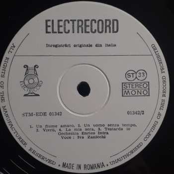 LP Iva Zanicchi: Non Pensare A Me