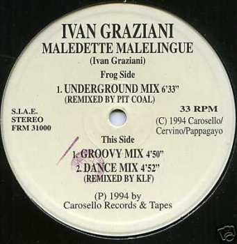 Album Ivan Graziani: Maledette Malelingue
