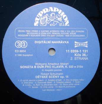 LP Johann Sebastian Bach: Piano Recital