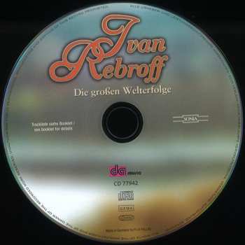 CD Ivan Rebroff: Die Großen Welterfolge