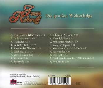 CD Ivan Rebroff: Die Großen Welterfolge