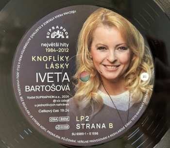 2LP Iveta Bartošová: Knoflíky Lásky (Největší Hity 1984-2012)