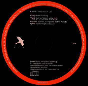 2CD Ivor Novello: Ivor Novello's The Dancing Years - First Complete Recording