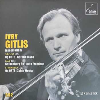 9CD/Set di cofanetti Ivry Gitlis: In Memoriam / Inédits Et Introuvables