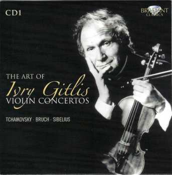 3CD/Set di cofanetti Ivry Gitlis: The Art Of Ivry Gitlis Violin Concertos