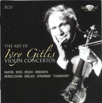 3CD/Set di cofanetti Ivry Gitlis: The Art Of Ivry Gitlis Violin Concertos