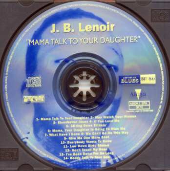CD J.B. Lenoir: Mama Talk To Your Daughter