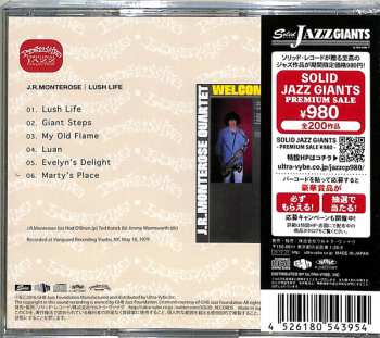CD J. R. Monterose Quartet: Welcome Back J.R. ! LTD