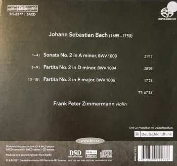 SACD Johann Sebastian Bach: Sonatas & Partitas Vol.1