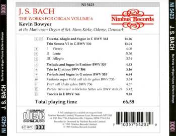 CD Johann Sebastian Bach: The Works For Organ Volume 6