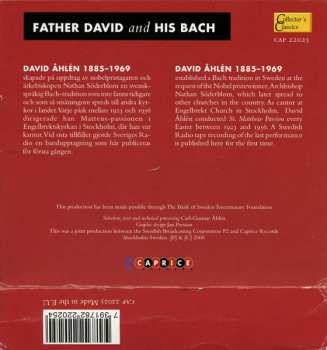 2CD/Set di cofanetti Johann Sebastian Bach: Father David & His Bach: St. Matthew Passion