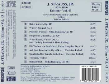 CD Johann Strauss Jr.: Edition · Vol. 43