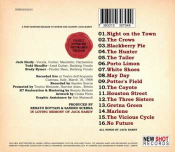 CD Jack Hardy: Southern Comfort (Live Trio Recording 1988)