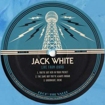 2LP/DVD/Set di cofanetti Jack White: Acoustic Tour 2015 CLR | LTD