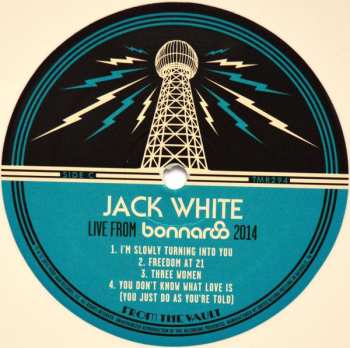 3LP/DVD/Set di cofanetti Jack White: Live From Bonnaroo 2014 CLR | LTD