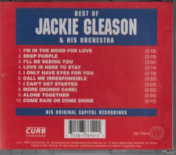 CD Jackie Gleason And His Orchestra: The Best Of Jackie Gleason & His Orchestra (His Original Capitol Recordings)