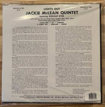 LP Donald Byrd: Lights Out! LTD | NUM