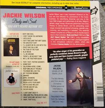 CD Jackie Wilson: Body and Soul/You Ain't Heard Nothin' Yet LTD | DIGI