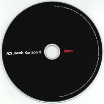 CD Jacob Karlzon Trio: More