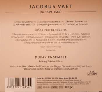 CD Jacobus Vaet: Requiem • Motetten 