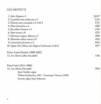 3CD/Set di cofanetti Cappella Mediterranea: Motetti - Madrigali - Chansons