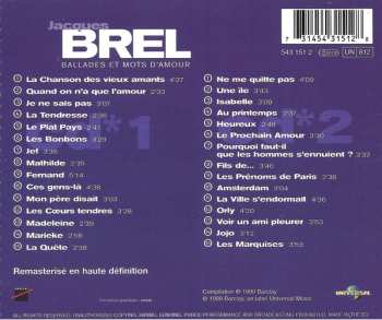 2CD Jacques Brel: Jacques Brel