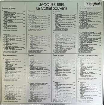 8LP Jacques Brel: Le Coffret Souvenir 