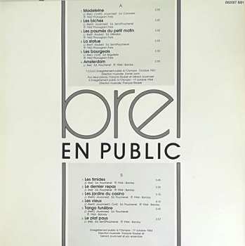 8LP Jacques Brel: Le Coffret Souvenir 