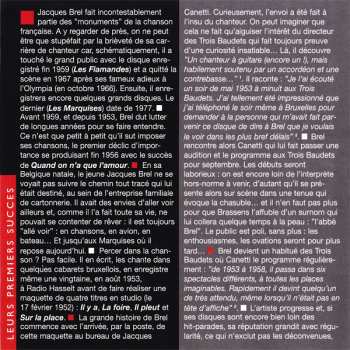 CD Jacques Brel: Quand On N'A Que L'Amour