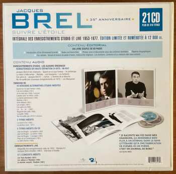 21CD/Set di cofanetti Jacques Brel: Suivre L'Étoile LTD | NUM