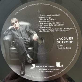 3LP Jacques Dutronc: Fume !... C'est Du Best
