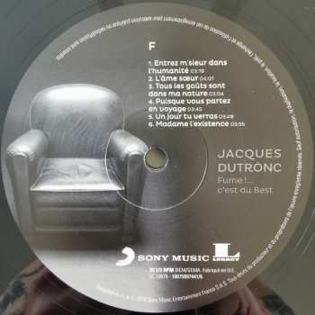 3LP Jacques Dutronc: Fume !... C'est Du Best