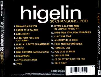 CD Jacques Higelin: 20 Chansons D'or