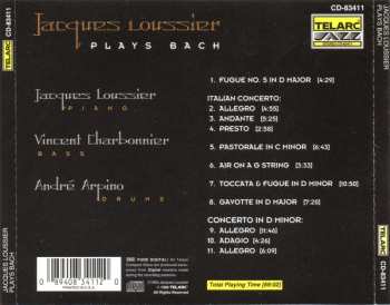 CD Jacques Loussier: Plays Bach