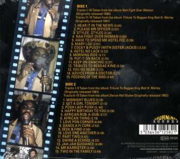 2CD Jah Thomas: Nah Fight Over Woman, Tribute To Reggae King Bob N. Marley & Dancehall Stylee