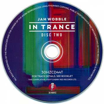 3CD Jah Wobble: In Trance