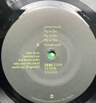 LP Jaimie Branch: Fly Or Die Fly Or Die Fly Or Die ((World War))