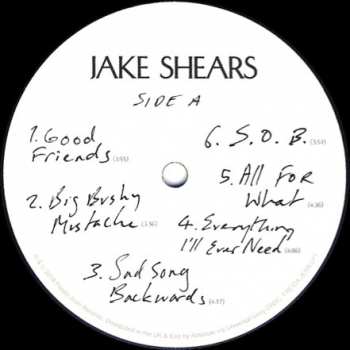 LP Jake Shears: Jake Shears