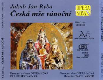 CD Jakub Jan Ryba: Česká Mše Vánoční