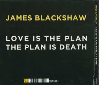 CD James Blackshaw: Love Is The Plan, The Plan Is Death